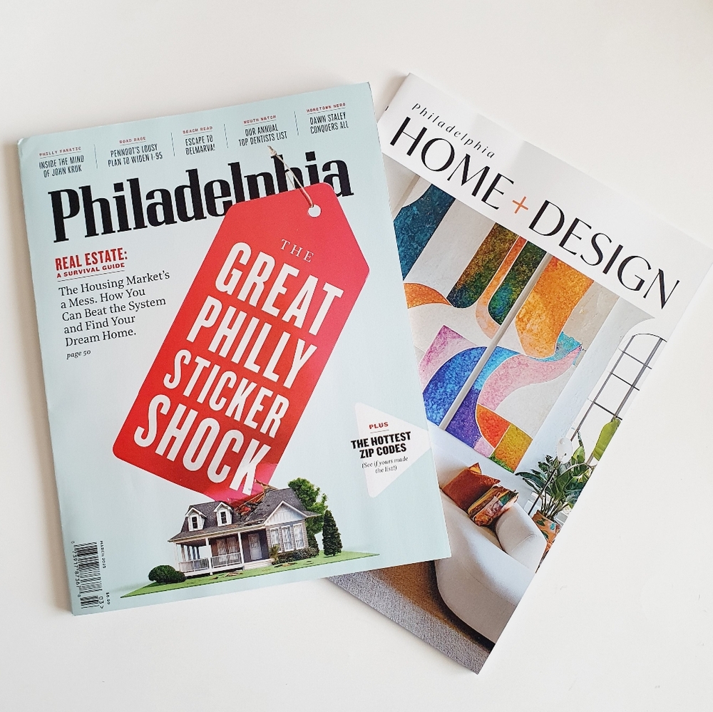 Philadelphia Magazine March, 2025 + Philadelphia Home & Design